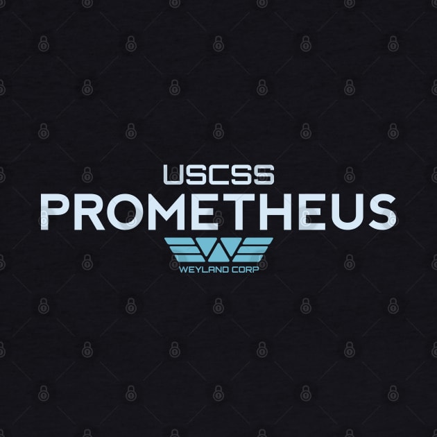 USCSS Prometheus - Crew Member Shirt by Artpunk101